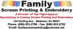 Family Screen Printing & Embroidery